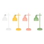 Lampada da tavolo DKD Home Decor 24 x 15 x 46 cm Rosa Metallo Bianco Verde Giallo 220 V 50 W 4 Pezzi