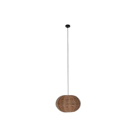 Lampadario DKD Home Decor 48 x 48 x 31 cm Marrone Rattan 50 W