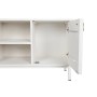 Mobile TV DKD Home Decor Dorato Metallo Bianco Legno di mango 120 x 40 x 60 cm