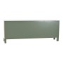 Mobile TV DKD Home Decor Bianco Nero Verde Dorato Metallo Abete Legno MDF 130 x 26 x 51 cm