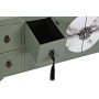 Mobile TV DKD Home Decor Bianco Nero Verde Dorato Metallo Abete Legno MDF 130 x 26 x 51 cm