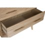 Cassettiera DKD Home Decor Dorato Marrone Chiaro Legno di paulownia Legno MDF Scandi 77 x 40 x 76 cm 75 x 40 x 76 cm