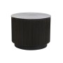 Tavolino da Caffè DKD Home Decor Nero 61 x 61 x 47,5 cm Metallo Marmo