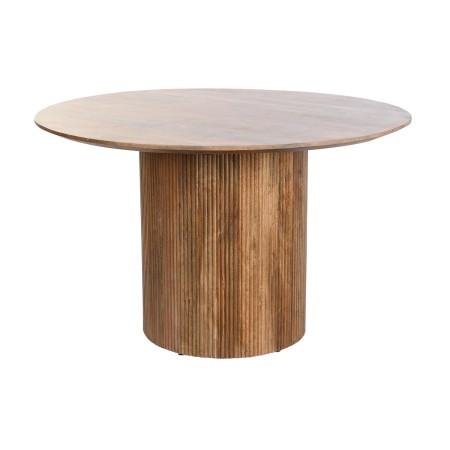 Tavolo da Pranzo DKD Home Decor Naturale Legno di mango 120 x 120 x 76 cm