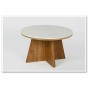 Tavolino da Caffè DKD Home Decor Marmo Acacia (70 x 70 x 43 cm)