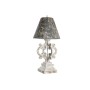 Lampada da tavolo DKD Home Decor Bianco Grigio Dorato Metallo Abete 50 W 220 V 45 x 45 x 95 cm