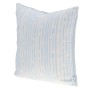 Cuscino DKD Home Decor Righe Azzurro Bianco 45 x 15 x 45 cm Mediterraneo