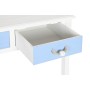 Ingresso DKD Home Decor Bianco Marrone Blu cielo Blu Marino Corda Legno MDF 80 x 40 x 75 cm (1 Unità)