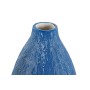 Vaso DKD Home Decor Azzurro Blu cielo Blu Marino Dolomite Mediterraneo Finitura invecchiata 11 x 11 x 36 cm (2 Unità)