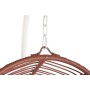 Sedia da giardino sospesa DKD Home Decor Bianco Terracotta Alluminio Acciaio rattan sintetico 94 x 100 x 196 cm