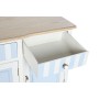 Credenza DKD Home Decor Bianco Blu cielo (140 x 45 x 90 cm)