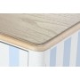 Credenza DKD Home Decor Bianco Blu cielo (140 x 45 x 90 cm)