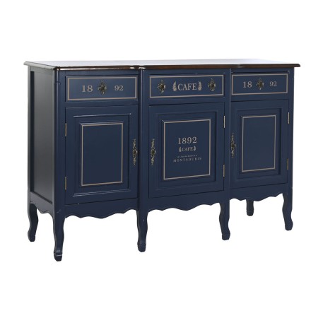 Credenza DKD Home Decor Azzurro Marrone Blu Marino Legno di paulownia 120 x 48 x 60 cm 120 x 48 x 90 cm