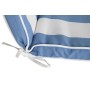 Cuscino per Lettino DKD Home Decor Amaca Bianco Blu cielo 190 x 60 x 5 cm