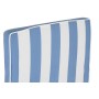 Cuscino per Lettino DKD Home Decor Amaca Bianco Blu cielo 190 x 60 x 5 cm