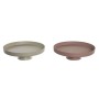 Centrotavola DKD Home Decor Beige Rosa 31 x 31 x 9 cm Città (2 Unità)