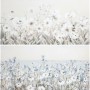 Quadro DKD Home Decor 120 x 3,5 x 60 cm 120 x 3,7 x 60 cm Fiori Shabby Chic (2 Unità)