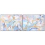 Quadro DKD Home Decor 122 x 4,5 x 92 cm Astratto Moderno (2 Unità)