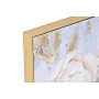 Quadro DKD Home Decor Fiori Romantico 60 x 3,5 x 60 cm (2 Unità)