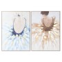 Quadro DKD Home Decor 100 x 4 x 140 cm Ballerina Classica Romantico (2 Unità)