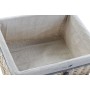 Set di Cestini DKD Home Decor 48 x 38 x 13 cm Poliestere Spirali (5 Unità)