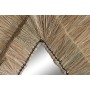 Specchio da parete DKD Home Decor 62 x 5 x 80 cm Naturale Lacrima Iuta