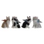 Statua Decorativa DKD Home Decor 11 x 13 x 15 cm animali (4 Unità)