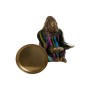 Statua Decorativa DKD Home Decor 38 x 46 x 50,5 cm Multicolore Gorilla