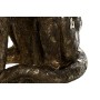 Statua Decorativa DKD Home Decor 56,5 x 36,5 x 62 cm Dorato Rame Leopardo Resina