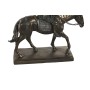 Statua Decorativa DKD Home Decor 20 x 7 x 22 cm Cavallo Rame