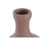 Vaso DKD Home Decor 21 x 7 x 48 cm Beige Rosa Alluminio (2 Unità)