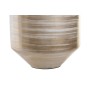 Vaso DKD Home Decor Cristallo Alluminio Multicolore 15 x 15 x 52 cm Moderno