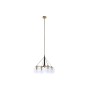 Lampadario DKD Home Decor 50 x 50 x 144 cm Cristallo Dorato Metallo 50 W