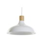 Lampadario DKD Home Decor Bianco Marrone Metallo Pino 50 W 35,5 x 35,5 x 21 cm