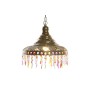 Lampadario DKD Home Decor 37 x 37 x 38 cm Dorato Metallo Multicolore 50 W