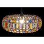 Lampadario DKD Home Decor 44 x 44 x 23,5 cm Metallo Rame Multicolore 40 W 50 W