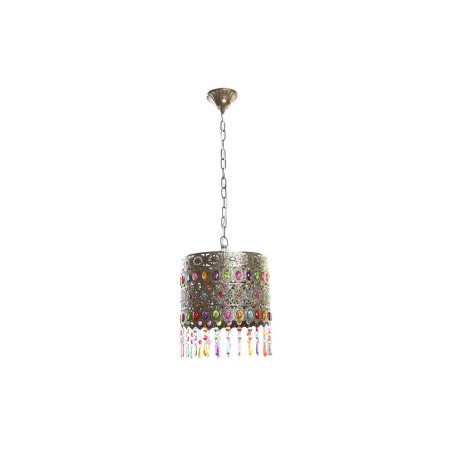 Lampadario DKD Home Decor Dorato Metallo Bronce Multicolore 40 W 50 W 26 x 26 x 22 cm