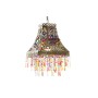 Lampadario DKD Home Decor Metallo Rame Multicolore 40 W 50 W 28 x 28 x 30 cm