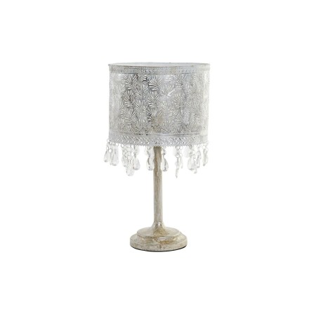 Lampada da tavolo DKD Home Decor Argentato Metallo