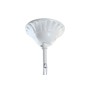 Lampadario DKD Home Decor 28 x 28 x 44 cm Metallo Bianco Multicolore 50 W