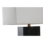 Lampada da tavolo DKD Home Decor Bianco Nero Dorato Metallo 60 W 220 V 40 x 23 x 58 cm