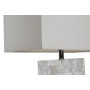 Lampada da tavolo DKD Home Decor 40 x 23 x 62 cm Grigio Bianco 220 V Acrilico 60 W