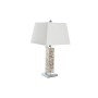 Lampada da tavolo DKD Home Decor Cristallo Grigio Bianco 220 V 36 x 36 x 70 cm 60 W