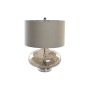 Lampada da tavolo DKD Home Decor Beige Trasparente Champagne Metallo Cristallo 60 W 220 V 43 x 43 x 57 cm