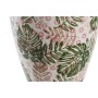 Vaso DKD Home Decor Marrone Bianco Verde Gres Tropicale 18 x 18 x 25 cm Foglia della pianta