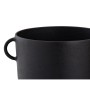 Vaso DKD Home Decor 36 x 29 x 33 cm Nero Dorato Alluminio Moderno (2 Unità)