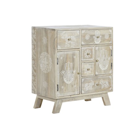 Cassettiera DKD Home Decor Naturale Legno di mango 61 x 33,5 x 68,5 cm