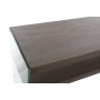 Consolle DKD Home Decor Marrone Trasparente Cristallo Legno di noce Legno MDF 160 x 45 x 80 cm