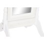 Specchio da terra DKD Home Decor Specchio Bianco Legno MDF (50 x 50 x 157 cm)