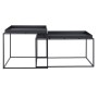 Set di 2 tavoli DKD Home Decor Nero 80 x 50 x 45 cm